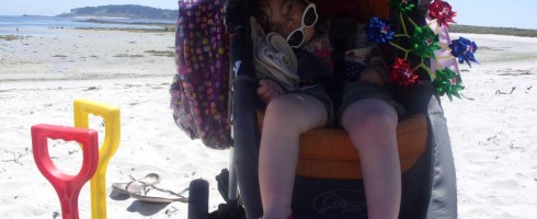Having a nap!