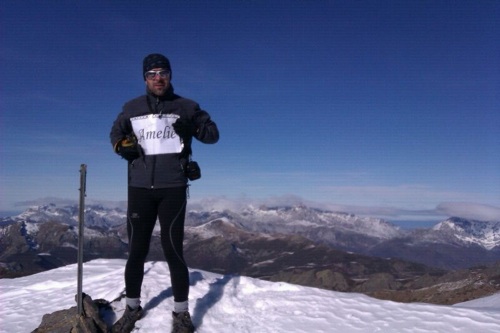 At the top At the top